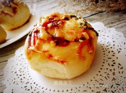 香葱沙拉酱面包