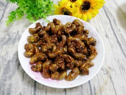 #特色美食#油炸知了猴