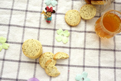 茉莉花茶柠檬饼干