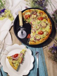 松软蘑菇披萨（二发版）