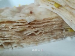 葱香椒盐千层饼