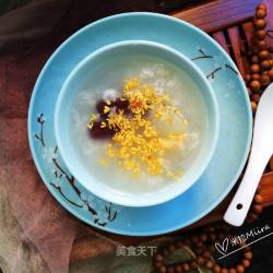 银耳桂花粥