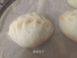 小白菜素包子