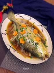 【浙江】清蒸黄鱼（蒸蒸日上）