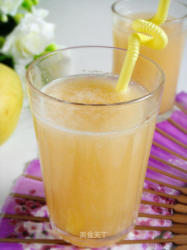 美白肌肤—贡梨柠檬汁