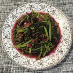 蒜蓉红苋菜