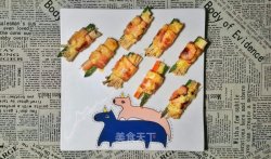 培根蔬菜芝士卷