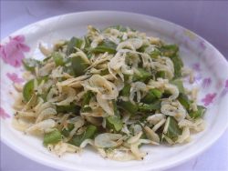 青椒虾皮