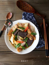 【闽南】猪血糕炖白菜