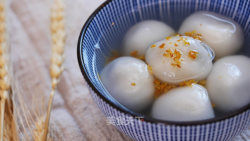 一碗桂花汤圆，温暖冬至的夜