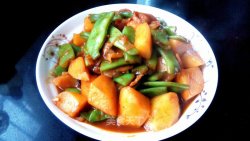 土豆烧扁豆