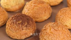 爆浆珍珠奶茶脏泡芙