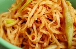 简易版豆角焖面（家常简单面食）