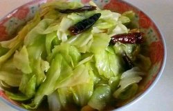 简单快手——炝炒圆白菜