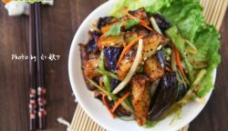 好吃的茄子：红油孜然拌茄柳