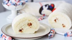 网红大白兔奶冻蛋糕卷详细操作（ACA烤箱食谱）