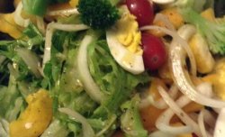 油醋汁蔬菜沙拉