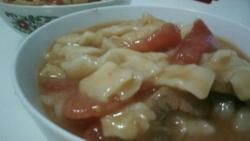 番茄片儿汤（附面片儿做法）