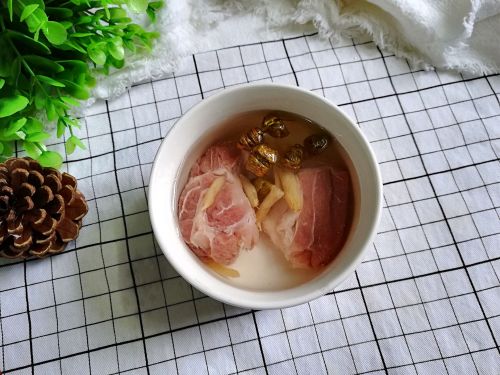 清肺化痰止咳食譜石斛麥冬豬展湯