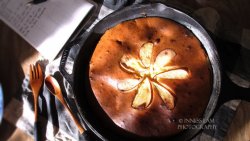 【铸铁锅奶酪夹心酸奶苹果蛋糕】低脂更健康