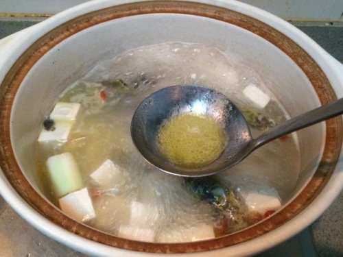 昂刺魚豆腐湯