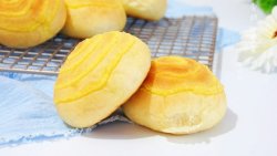 健康无油的红薯餐包