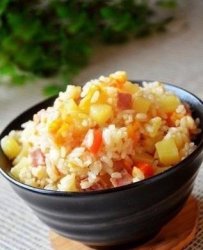 培根土豆南瓜饭