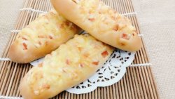 火腿芝士面包条