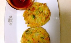 韩式豆渣蔬菜饼