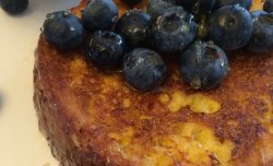 煎法式全麦吐司厚片