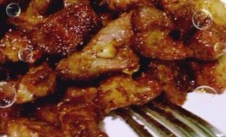 烤梅花肉（下酒小菜）