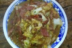 大白菜牛肉炖粉条