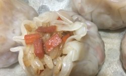 腊肠鲜肉烧卖一看就会