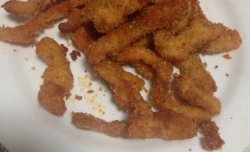 黑胡椒鸡柳、鸡排