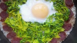 腊肠南瓜丝焖饭