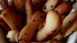 蛋白黑芝麻脆饼