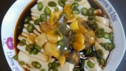 超减肥的凉调嫩豆腐