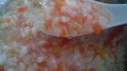 胡萝卜肉末粥