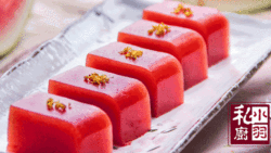 小羽私厨之西瓜冻