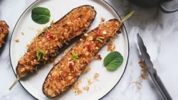 蒜蓉粉丝烤茄子