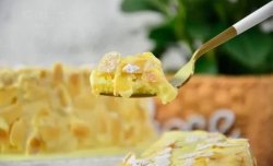 爆浆海盐芝士蛋糕