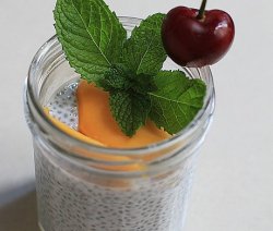 【奇亚籽牛奶布丁】