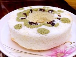 蜜豆花朵天使蛋糕