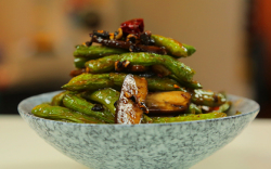 干煸香干四季豆