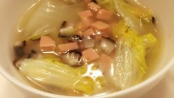 香菇娃娃菜汤