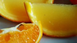 香橙果冻
