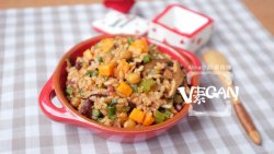 茄汁黑椒杂蔬烩饭