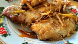 酱油海鱼 煎海鱼