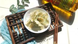 辅食-素饺子小油菜鸡蛋虾仁馅