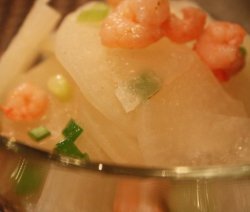 白萝卜煮虾仁